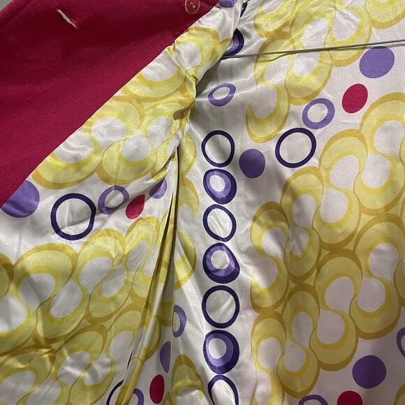 Twirly Girl Jacket Girls Pink/Purple Hood Washable Sz 7 Authentic New with Tags - Picture 9 of 16